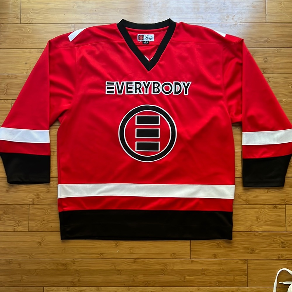 Genuine Logic Concert Tour Everybody Hockey Jersey Tour Merch
